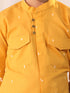 Boy's' Mustard Ethnic Shirt